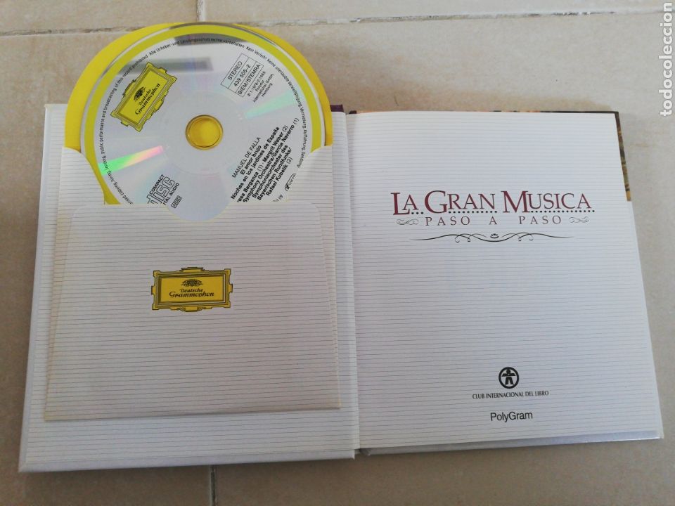 Libros: La gran m&uacute;sica pas&oacute; a, Falla libro +C/D, club internacional del libro polygram - Foto 2