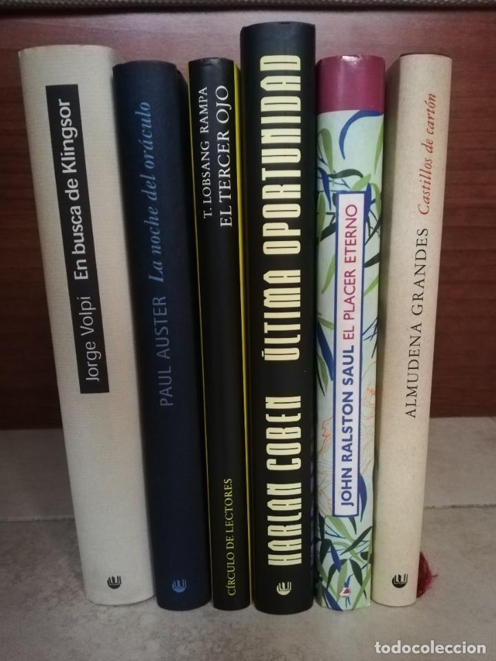 Libros: LA NOCHE DEL OR&Aacute;CULO. PAUL AUSTER. LOTE DE 6 LIBROS. - Foto 1