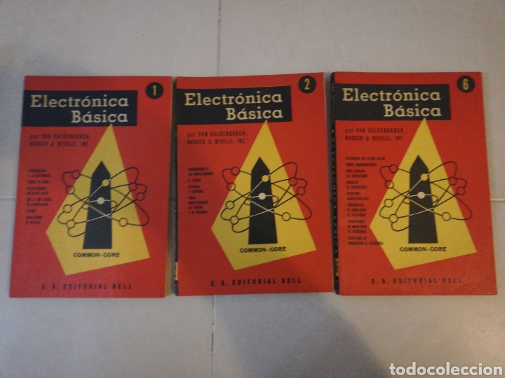 Libros: Electr&oacute;nica b&aacute;sica, (tomo 2 y 6) editorial Bell - Foto 1