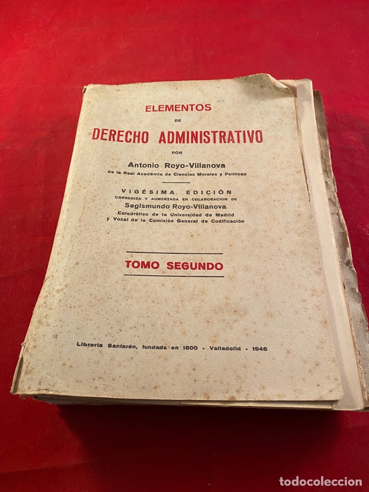 Libros: Elementos de derecho administrativo - Foto 1
