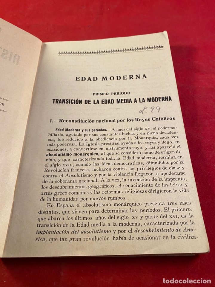 Libros: Compendio Historia de Espa&ntilde;a - Foto 2