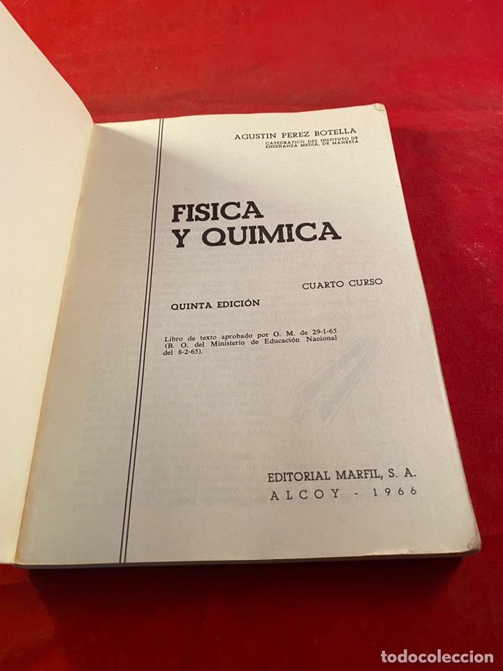 Libros: F&iacute;sica y qu&iacute;mica - Foto 2