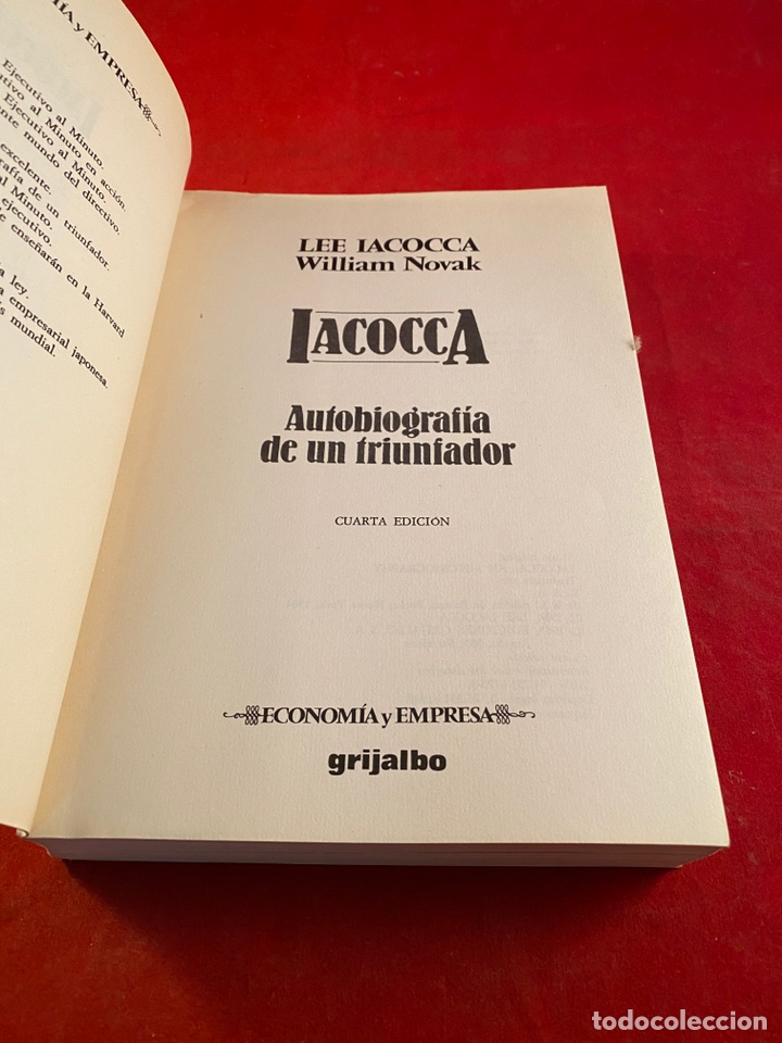 Libros: Iacocca - Autobiograf&iacute;a de un triunfador - Foto 2