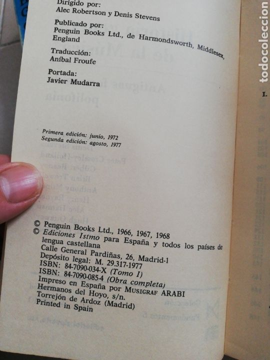 Libros: Historia general de la m&uacute;sica (2 tomos) libros de bolsillo itsmo - Foto 5