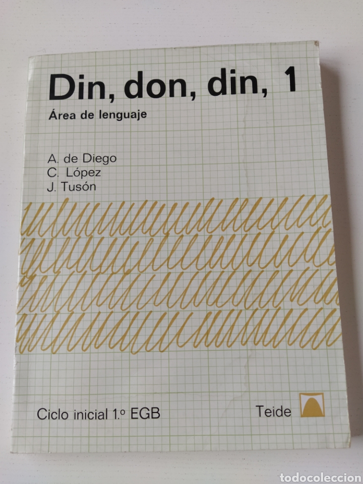 Libros: Din, don, din, 1. Lenguaje 1&deg;EGB TEIDE - Foto 1