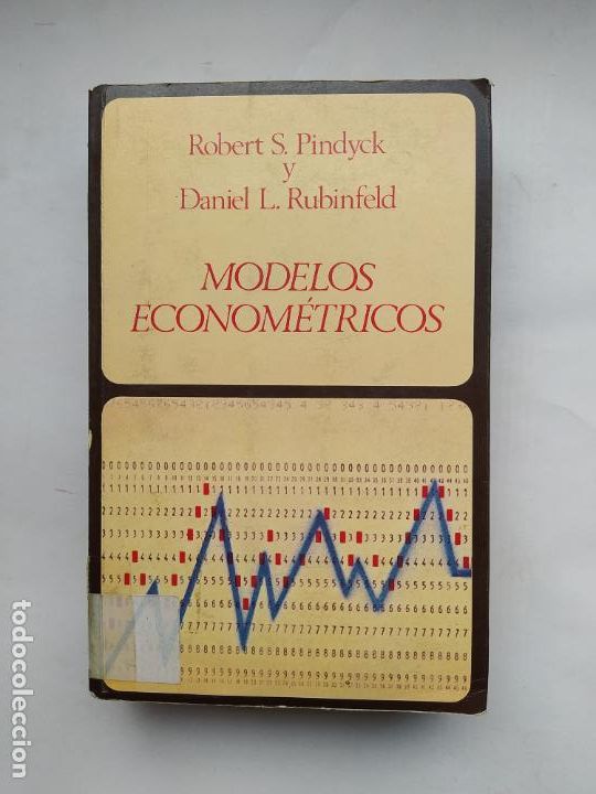 Libros: Modelos econom&eacute;tricos. - Robert S. Pindyck, Daniel L. Rubinfeld. TDK569 - - Foto 1