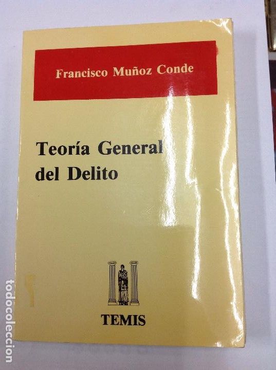 Libros: Teor&iacute;a general del delito Francisco Mu&ntilde;oz Conde - Foto 1