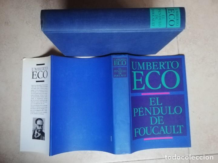 Libros: EL P&Eacute;NDULO DE FOUCAULT. UMBERTO ECO. LOTE DE 4 LIBROS. - Foto 5
