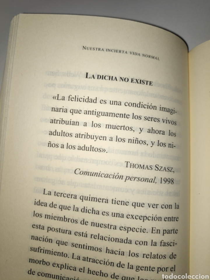 Libros: Autoayuda - Nuestra incierta vida normal - Luis Rojas Marcos - Libro - Foto 3
