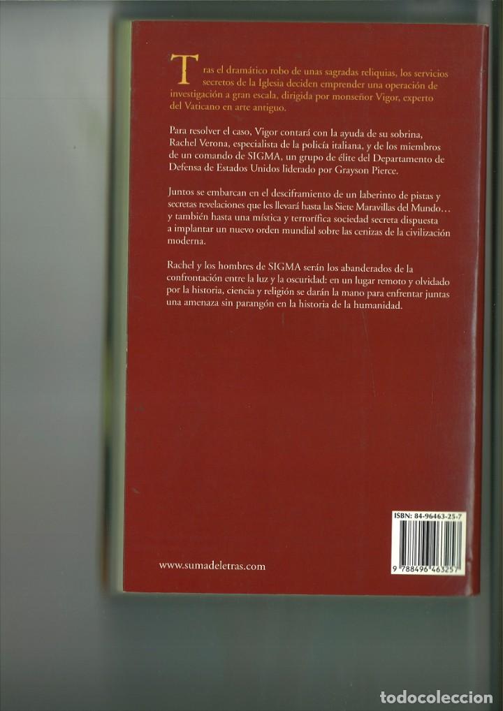 Libros: EL SARC&Oacute;FAGO DE LOS REYES MAGOS. James Rollins. - Foto 2