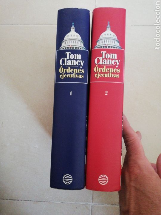Libros: Tom Clancy &oacute;rdenes ejecutivas tomo 1 y 2, editorial Planeta - Foto 2
