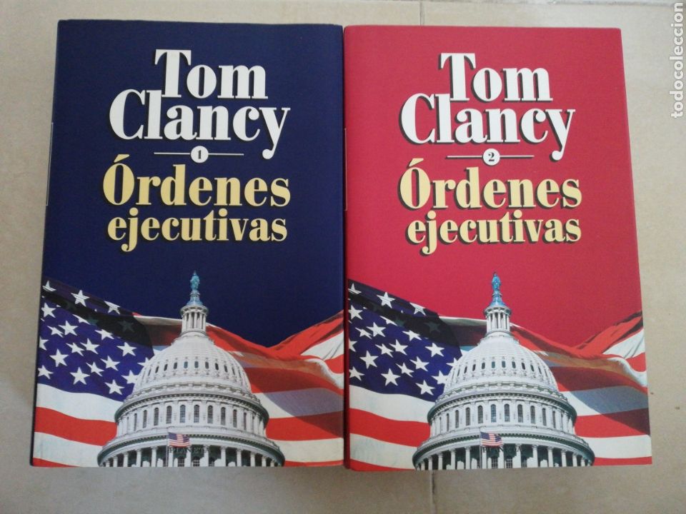 Libros: Tom Clancy &oacute;rdenes ejecutivas tomo 1 y 2, editorial Planeta - Foto 1