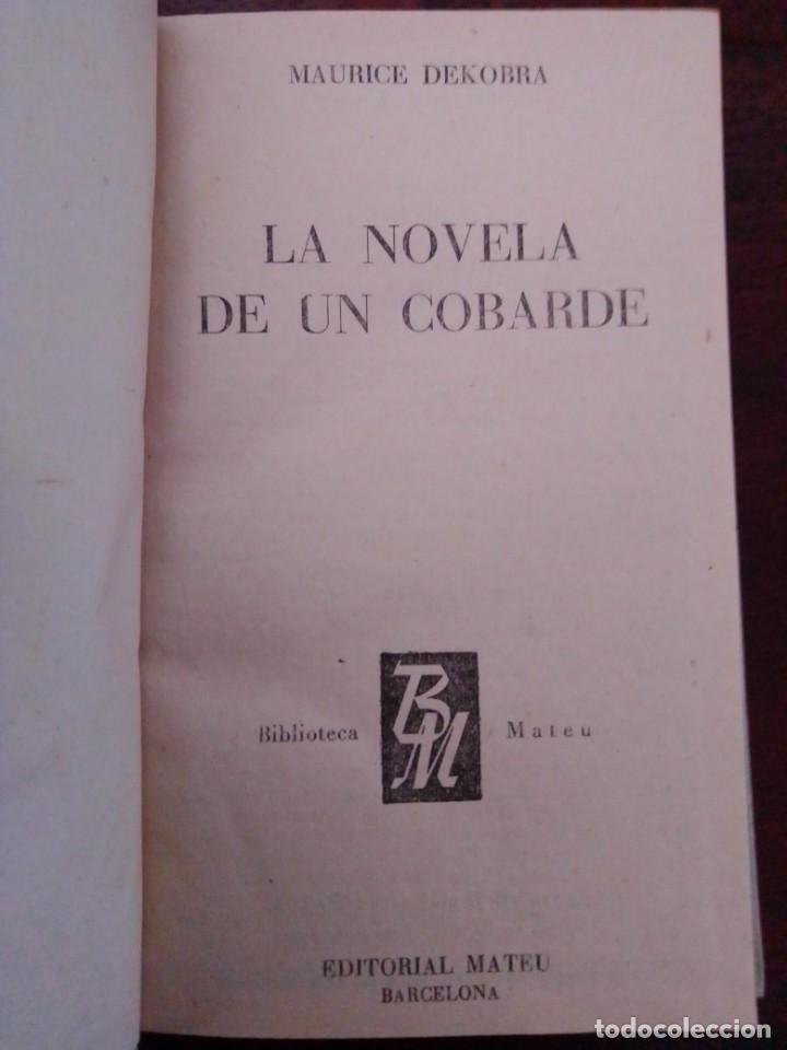 Libros: La novela de un cobarde - Foto 2