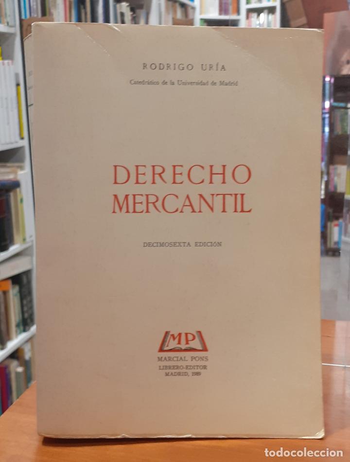 Libros: Derecho mercantil - UR&Iacute;A, RODRIGO - Foto 1
