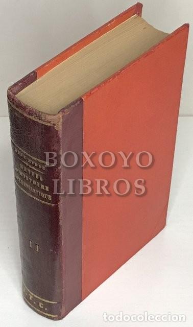 Libros: LABERS, Pierre. Manuel d&acute;Histoire Eccl&eacute;siastique. Adaptation de la seconde &eacute;dition hollandaise par l