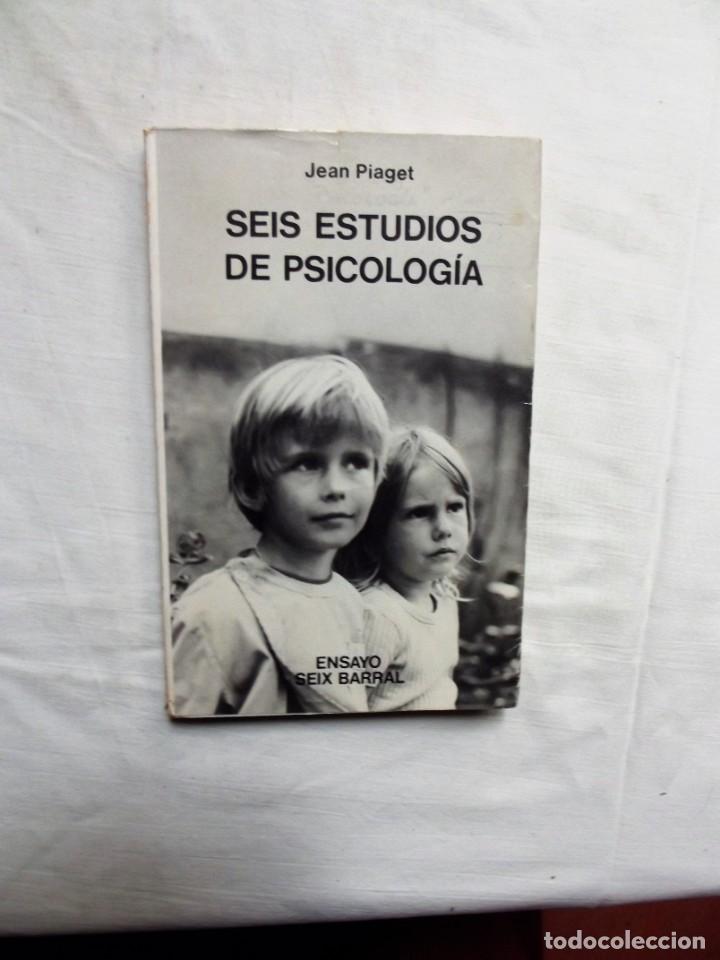 Libros: SEIS ESTUDIOS DE PSICOLOGIA DE JEAN PIAGET