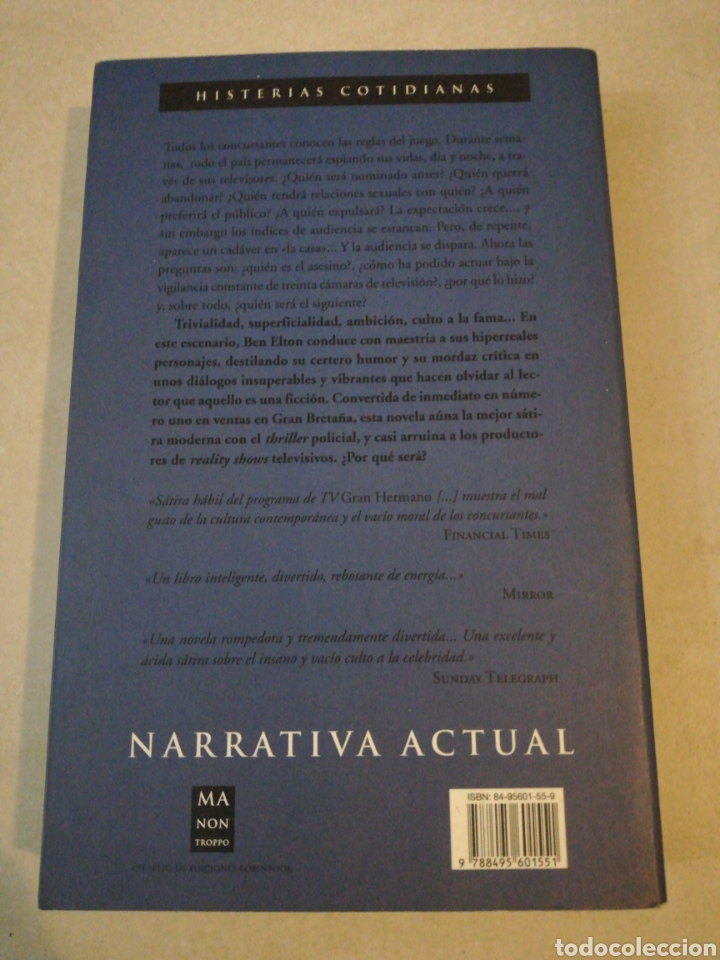 Libros: Asesinato en directo Ben Elton, MA nom troppo - Foto 2