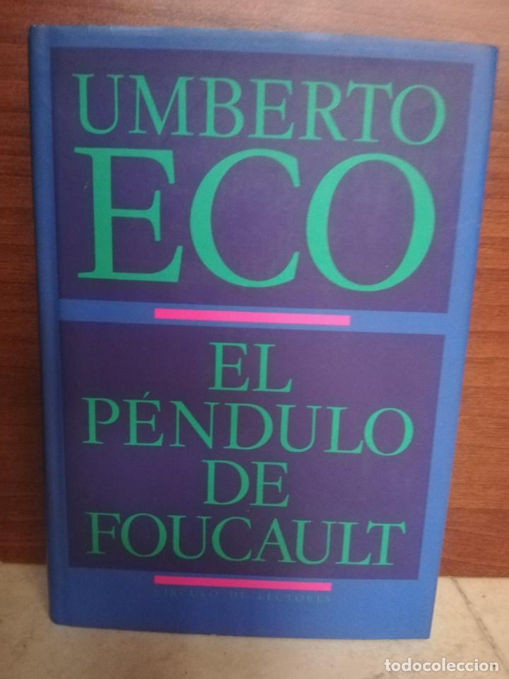 Libros: EL P&Eacute;NDULO DE FOUCAULT. UMBERTO ECO. LOTE DE 4 LIBROS. - Foto 4