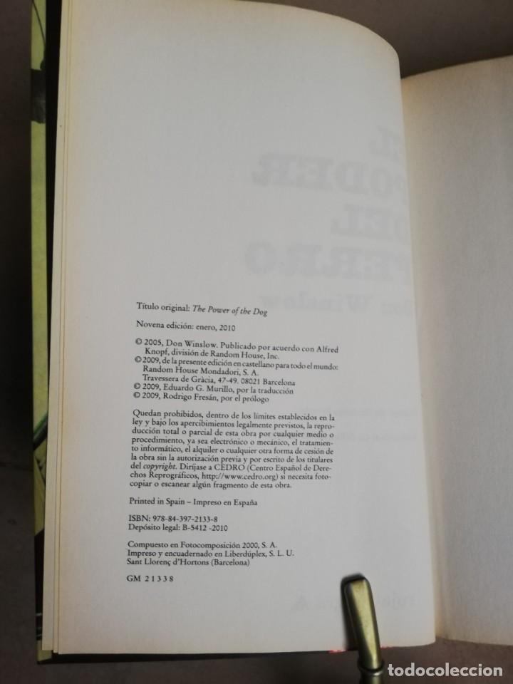 Libros: EL PODER DEL PERRO. DON WINSLOW. LOTE DE 5 LIROS. - Foto 6