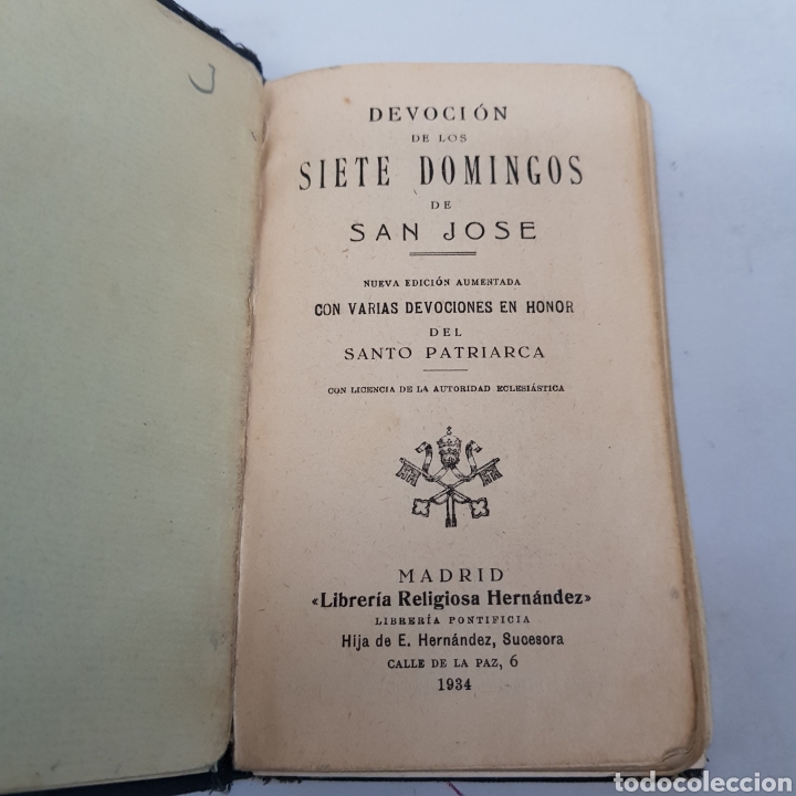 Libros: Devocion de los siete domingos de san jose - tdk490 - - Foto 1