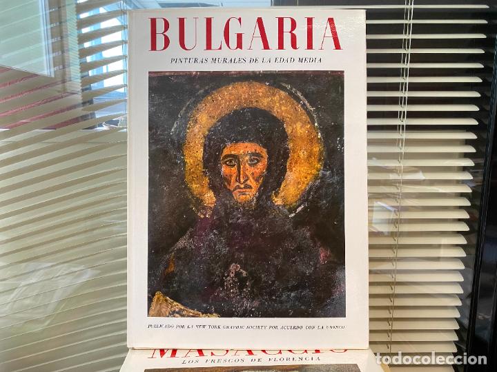 Libros: BULGARIA PINTURAS MURALES DE LA EDAD MEDIA. - Prefacio Andr&eacute; Grabar. Introducci&oacute;n Krsto Mijatev.