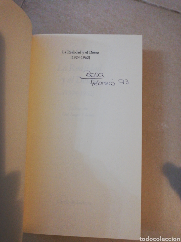 Libros: Luis Cernuda la realidad y el deseo (1924-1962)C&iacute;rculo de Lectores - Foto 4