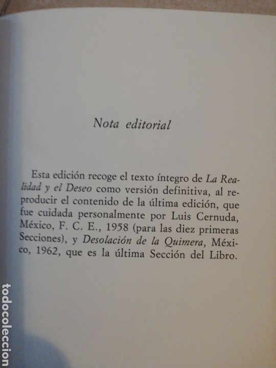 Libros: Luis Cernuda la realidad y el deseo (1924-1962)C&iacute;rculo de Lectores - Foto 7