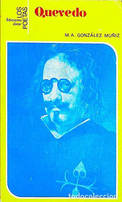 Libros: Quevedo - M. A. Gonz&aacute;lez Mu&ntilde;iz - Foto 1