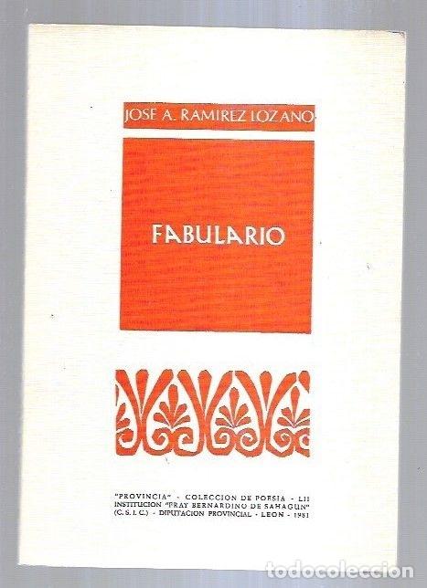 Libros: FABULARIO - RAMIREZ LOZANO, JOSE A. - Foto 4