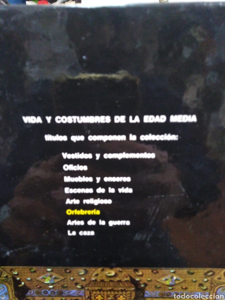 Libros: ORFEBRERIA. Vida y costumbres de la Edad Media - V. V. A. A. - Foto 3