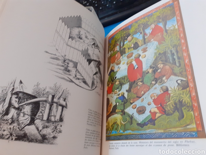 Libros: LA CAZA. Vida y costumbres de la Edad Media - V. V. A. A. - Foto 7