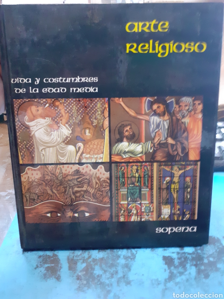 Libros: ARTE RELIGIOSO. Vida y costumbres de la Edad Media - V. V. A. A. - Foto 1