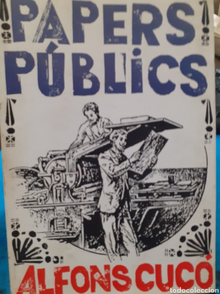 Libros: PAPERS PUBLICS - CUCO, Alfons. - Foto 1