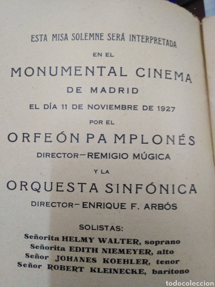 Libros: MISA SOLEMNE EN RE MAYOR (OP. 123) BEETHOVEN - ELIA, Arturo. - Foto 4