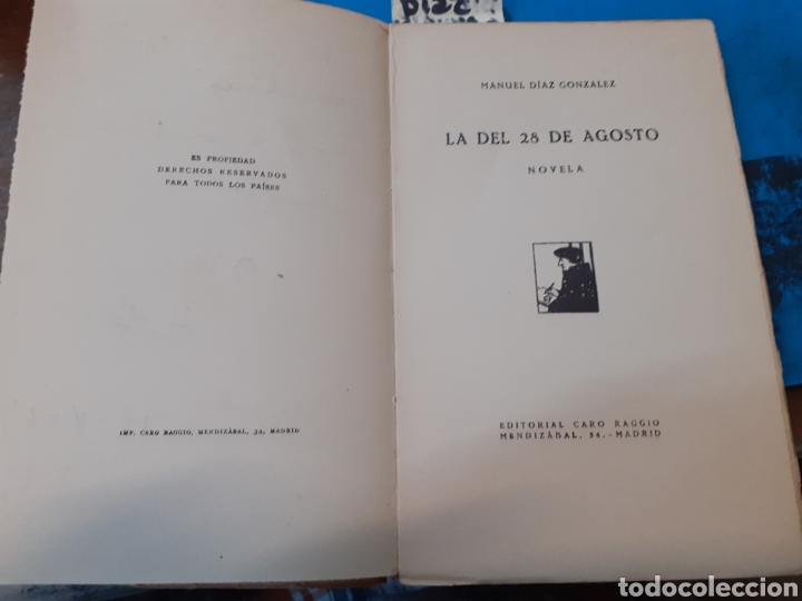 Libros: LA DEL 28 DE AGOSTO - DIAZ GONZALEZ, Manuel. - Foto 3
