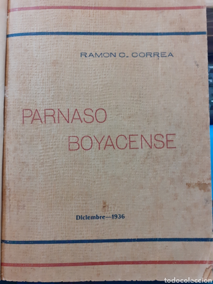 Libros: PARNASO BOYACENSE - CORREA, Ram&oacute;n C. - Foto 2