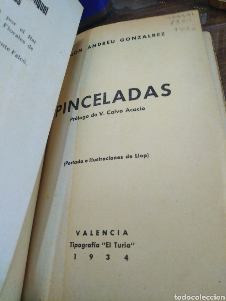 Libros: PINCELADAS - ANDREU GONZALEZ, Ram&oacute;n. - Foto 2