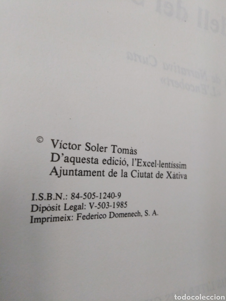 Libros: CABDELL DEL SOMNI - SOLER TOMAS, V&iacute;ctor. - Foto 4