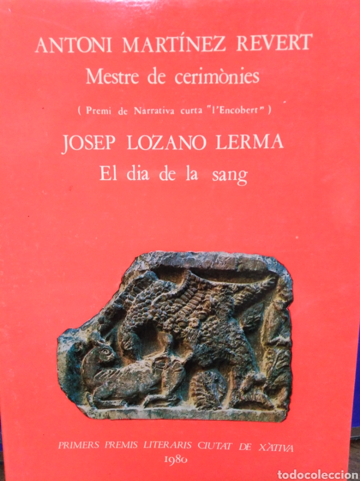 Libros: MESTRE DE CERIMONIES - MARTINEZ REVERT, Antoni. - Foto 1