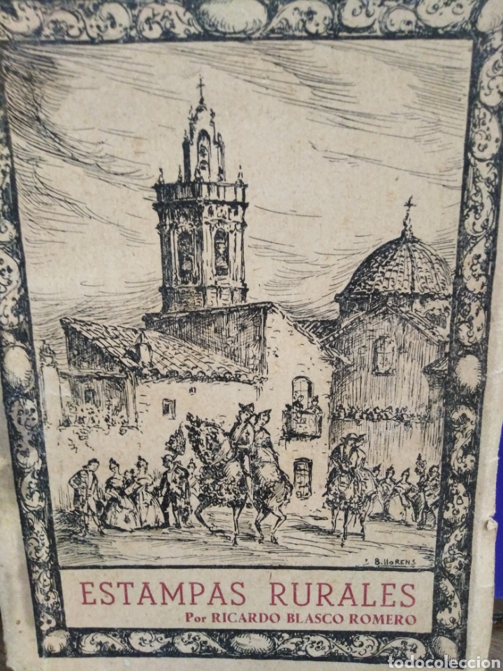 Libros: ESTAMPAS RURALES - BLASCO ROMERO, Ricardo. - Foto 1