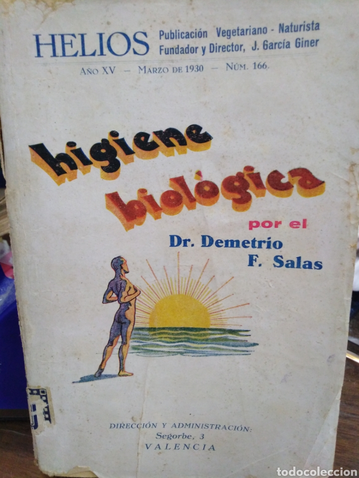 Libros: HIGIENE BIOLOGICA - SALAS, Demetrio. - Foto 1