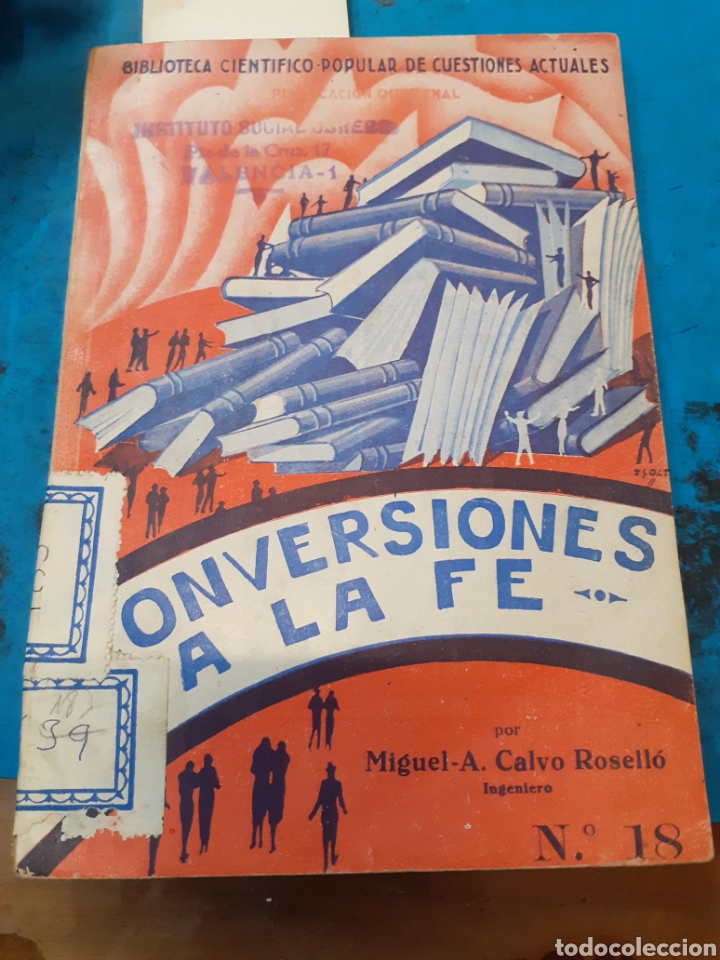 Libros: CONVERSIONES A LA FE - CALVO ROSELLO, M. A. - Foto 1