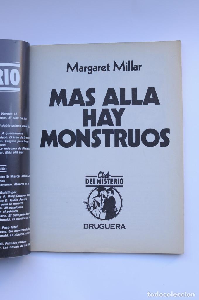 Libros: M&aacute;s all&aacute; hay monstruos - MILLAR, Margaret - Foto 2