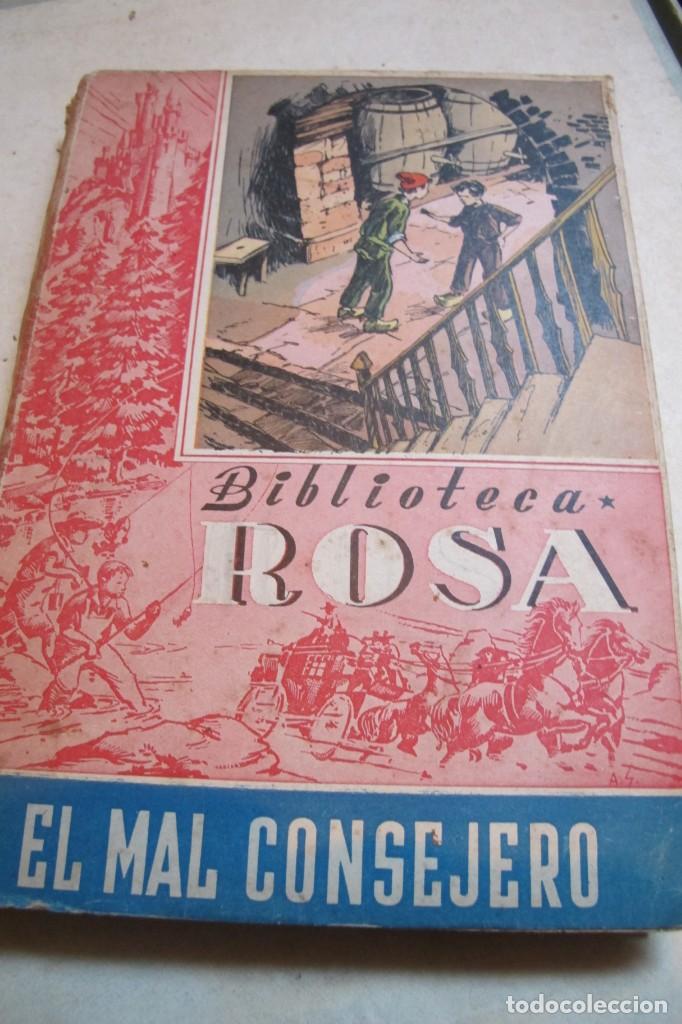 Libros: EL MAL CONSEJERO. BIBLIOTECA ROSA - Foto 1