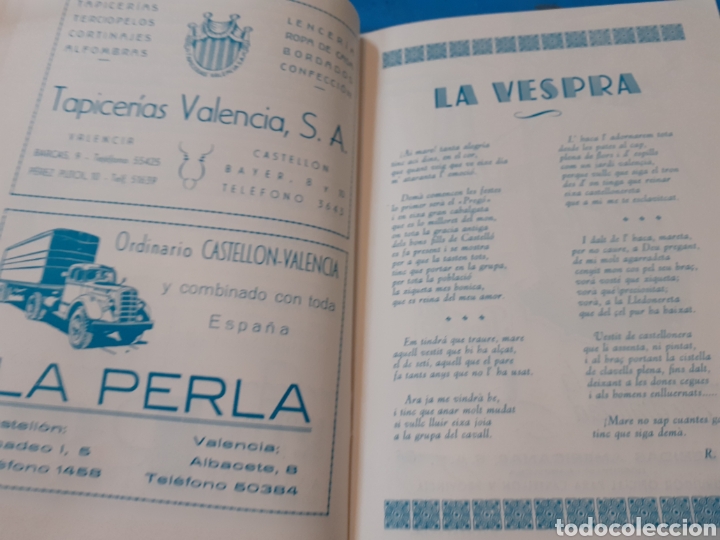 Libros: GAYATA N&ordm; 5.Programa de festejos a&ntilde;o 1957. Castell&oacute;n - Foto 4