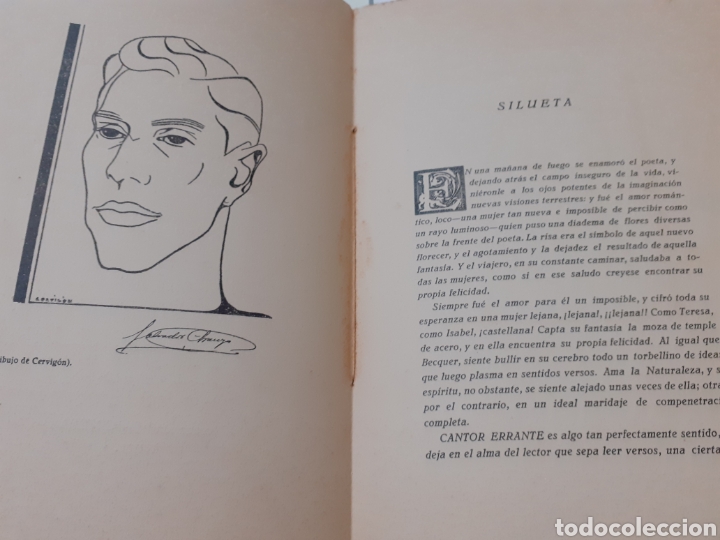 Libros: CANTOR ERRANTE - CHANZA IBORRA, Salvador. - Foto 3