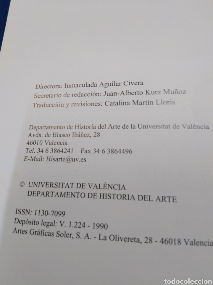 Libros: ARS LONGA N&ordm; 6 - CUADERNOS DE ARTE. - Foto 3
