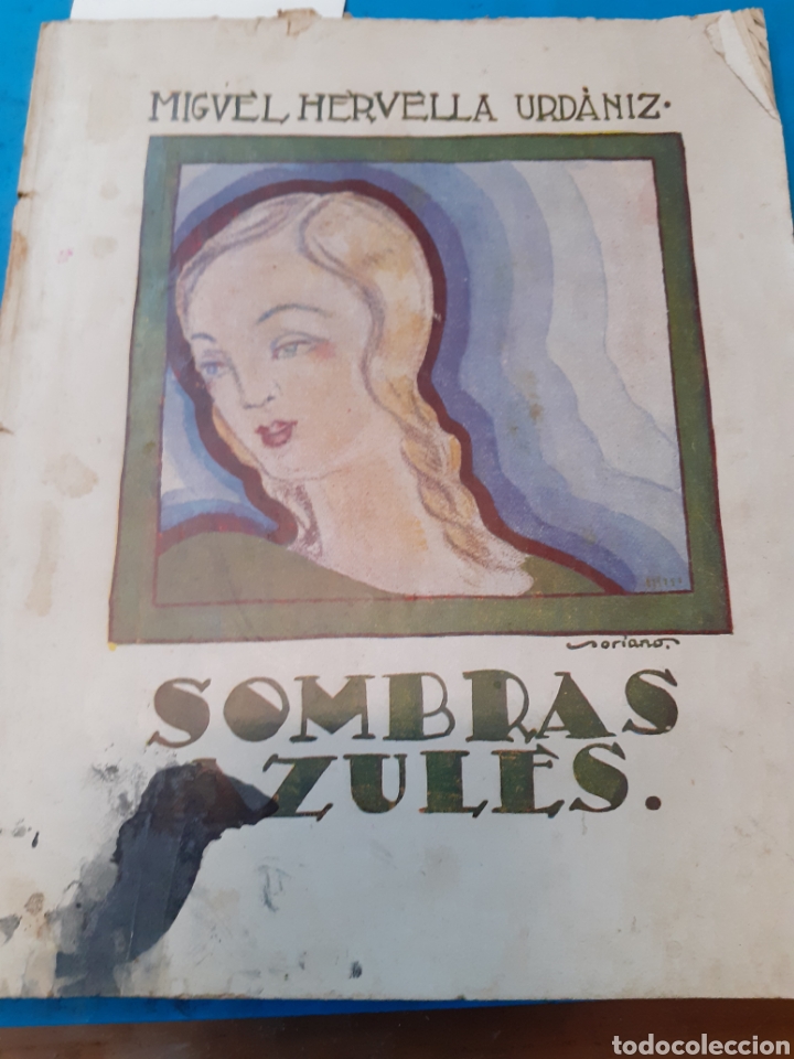 books: SOMBRAS AZULES - HERVELLA URDANIZ, MIGUEL