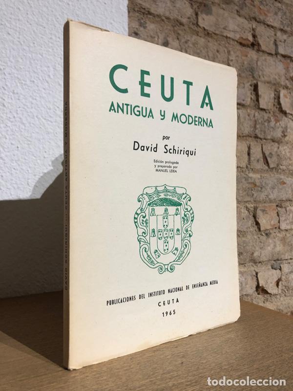 Libros: Ceuta antigua y moderna. - SCHIRIQUI, David. - Foto 1
