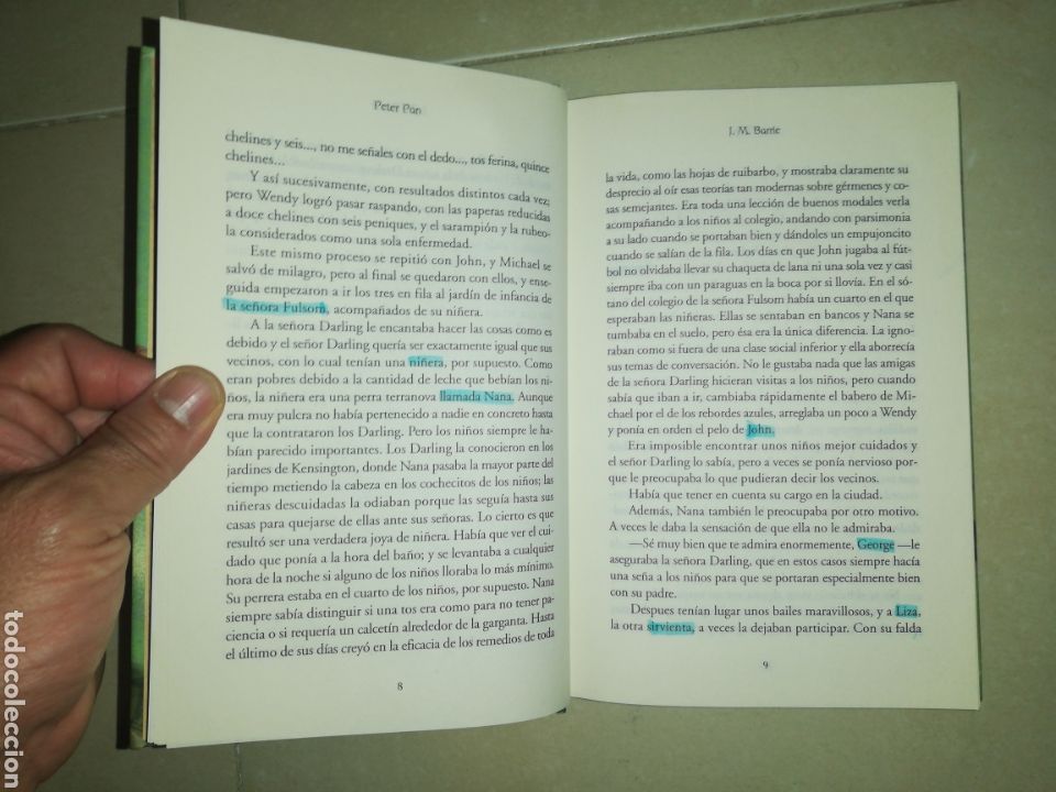 Libros: Peter Pan de J. M. Barrie, editorial alfaguara, 1ra edici&oacute;n - Foto 6